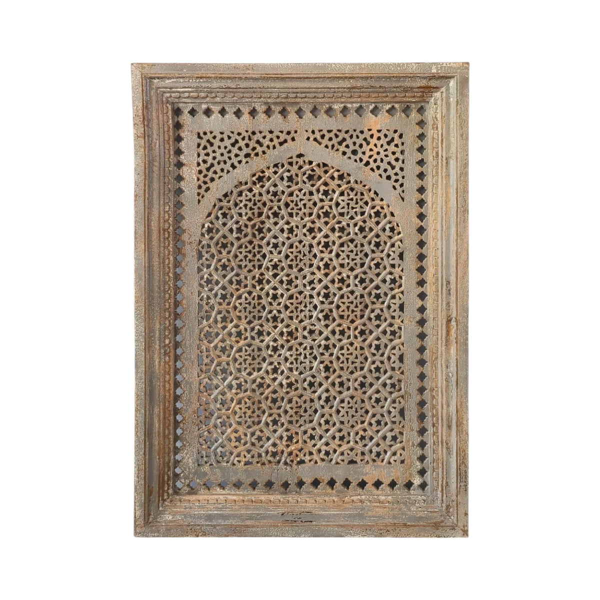 CARVED WALL PANEL WITH ARCH 75x107