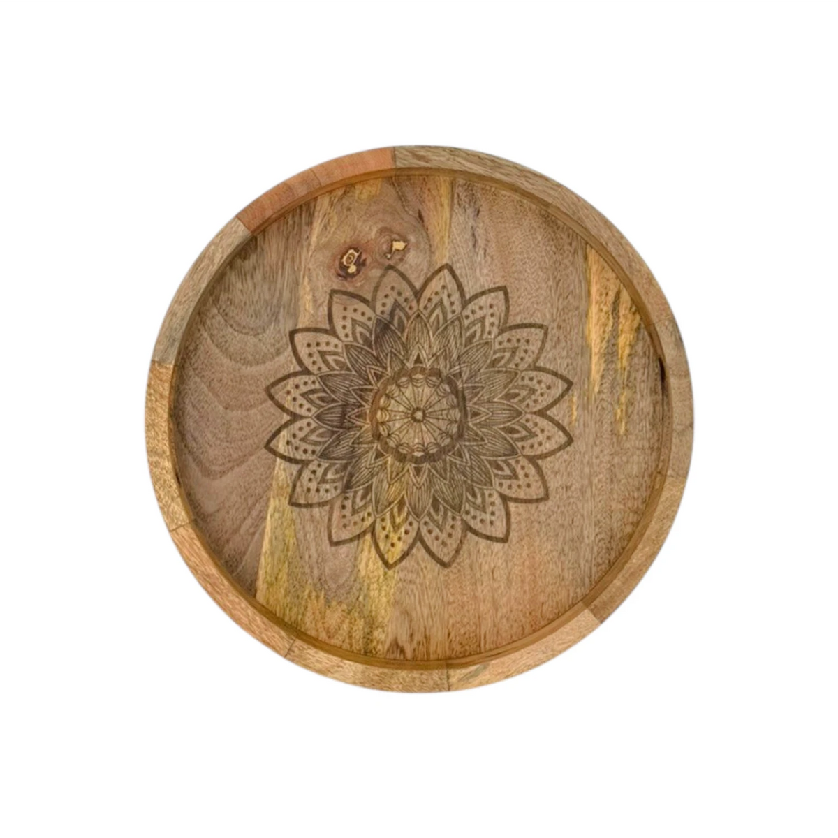 Lotus Mandala Tray - Small