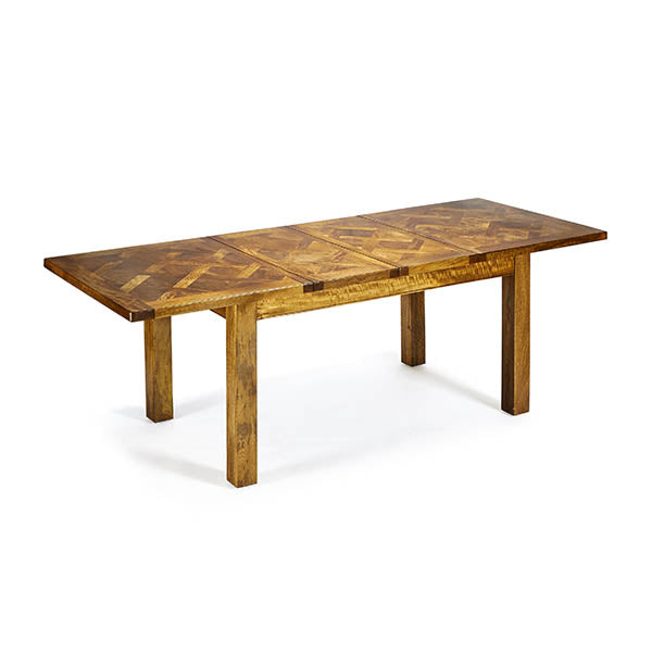 Bellagio Extension Dining Table 210-310cm - Toffee Parquetry
