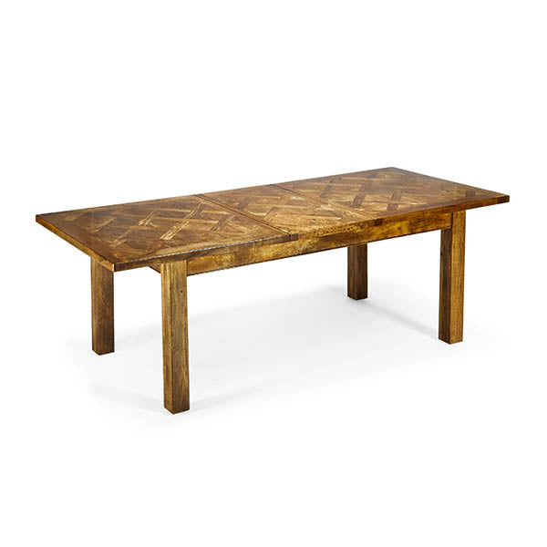 Bellagio Extension Dining Table 210-310cm - Toffee Parquetry