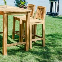 120 Bar + bar stools with back b 120 Bar + bar stools with back b