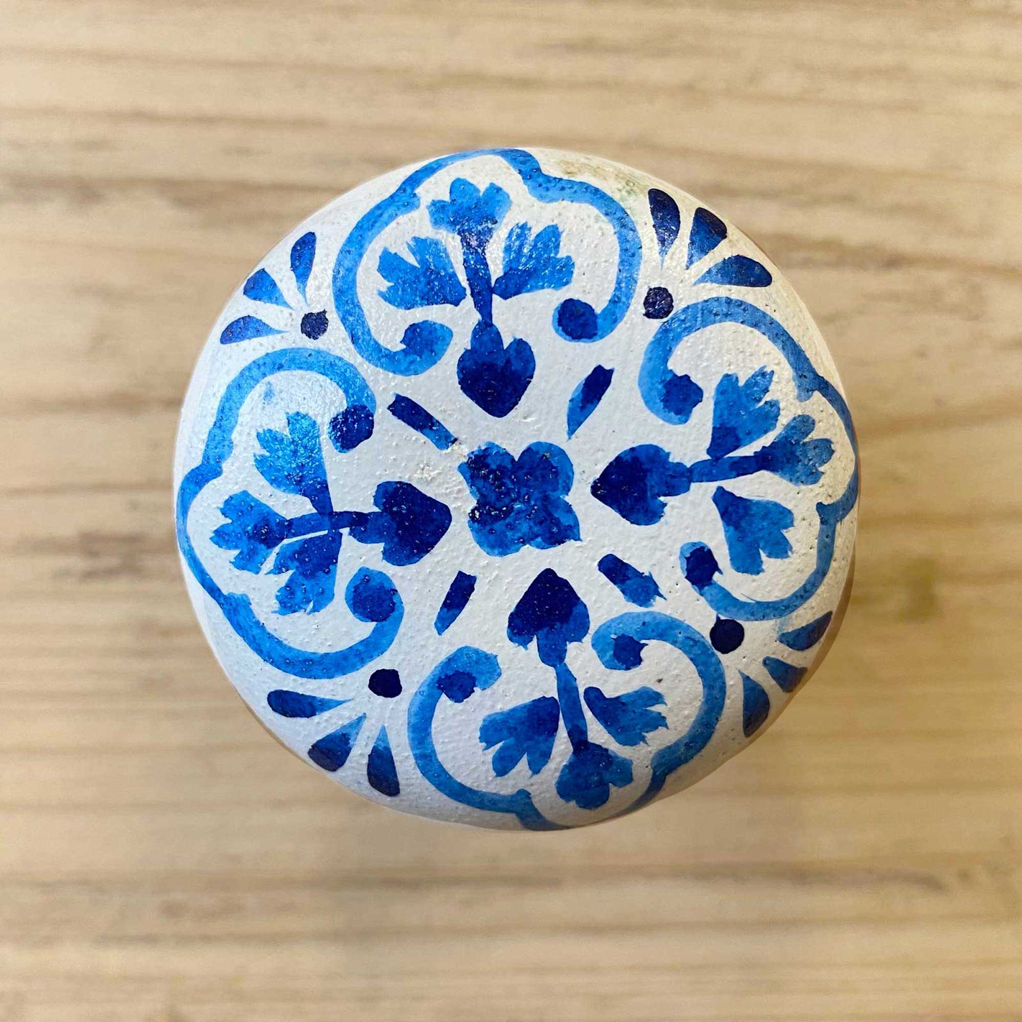 Knob – Santorini Blue B