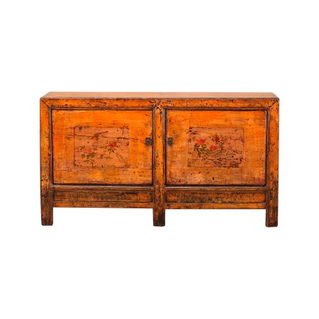 2022-068-O Antique Chinese wooden cabinet with doors