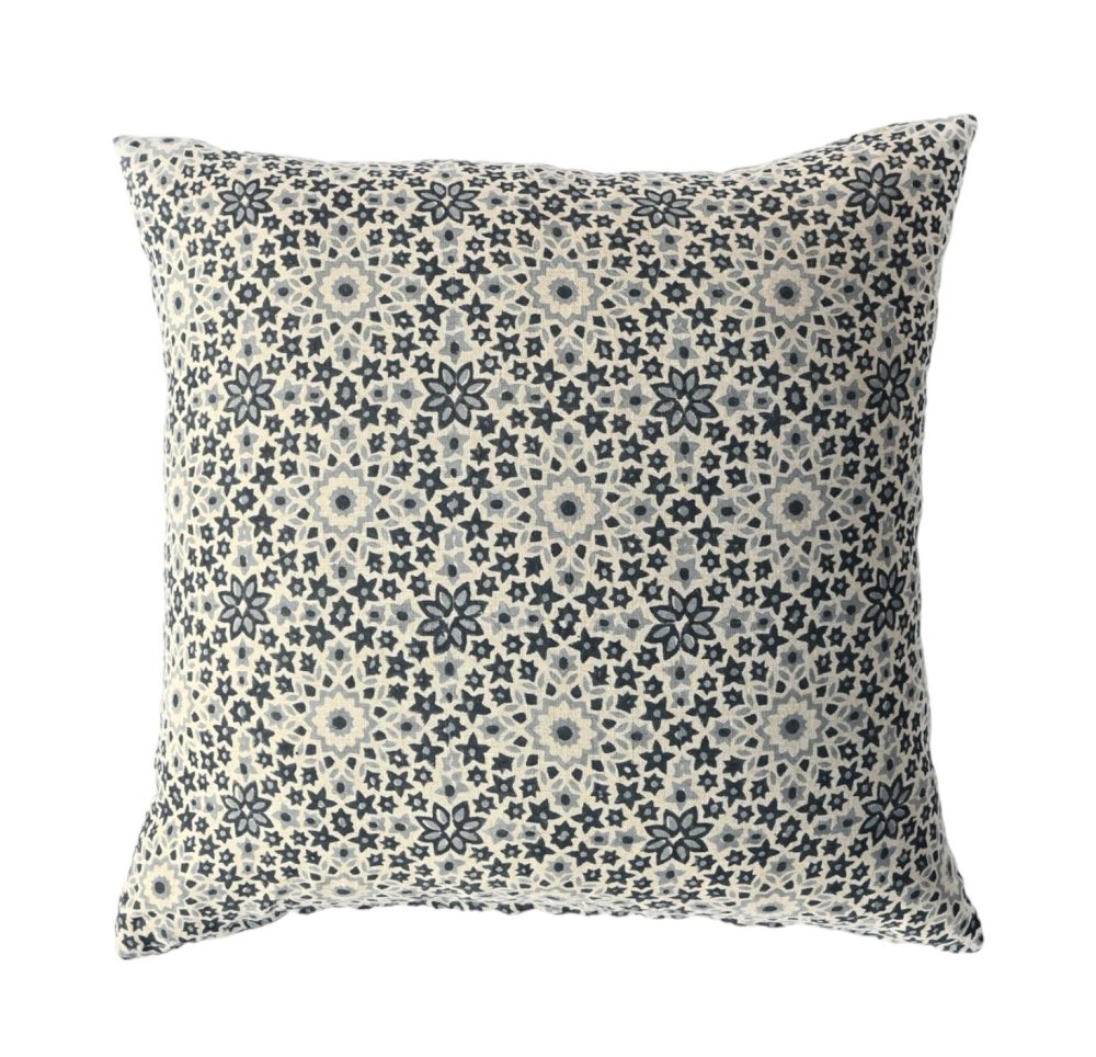 Cuscino Paoletti Atlantic 55x55 Cm – Blu – Morbido Poliestere Reversibile