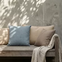 AA-NOB-PON Cushion Noble Reflecting Pond Blue 55x55cm IMG1