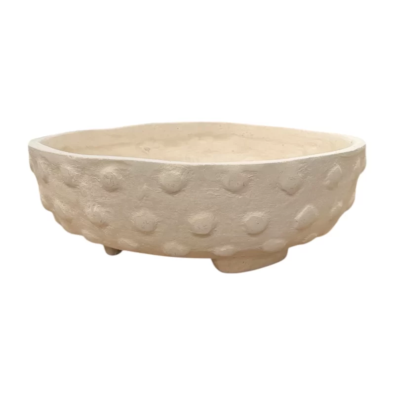 ANITA DOT PAPER MACHE BOWL CC-25A-7579 IMG1