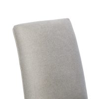 Shack Arizona Upholstered Dining Chair Shell Honey Leg - fabric close up