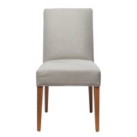 Shack Arizona Upholstered Dining Chair Shell Honey Leg - front