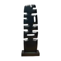 Abstract Carving Black IMG1