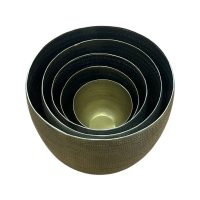 Argo Brass Planter Set IMG8