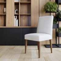 Arizona Dining Chair Shell Honey Leg IMG1