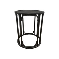 BLACK RAFFLES ROUND SIDE TABLE IMG2