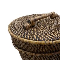 Bahama Rattan Basket With Lid IMG4