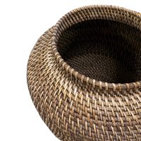 Bahama Rattan Urn Brown IMG5