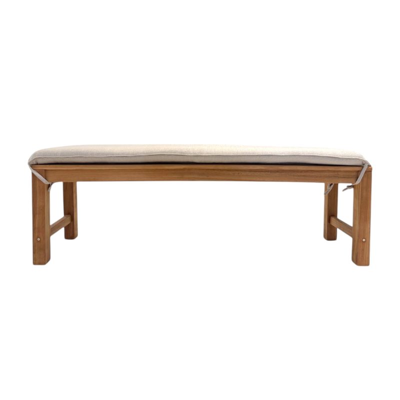Balmoral Bench Cushion Wheat IMG1
