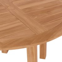 Balmoral Round Outdoor Teak Table 120cm IMG3