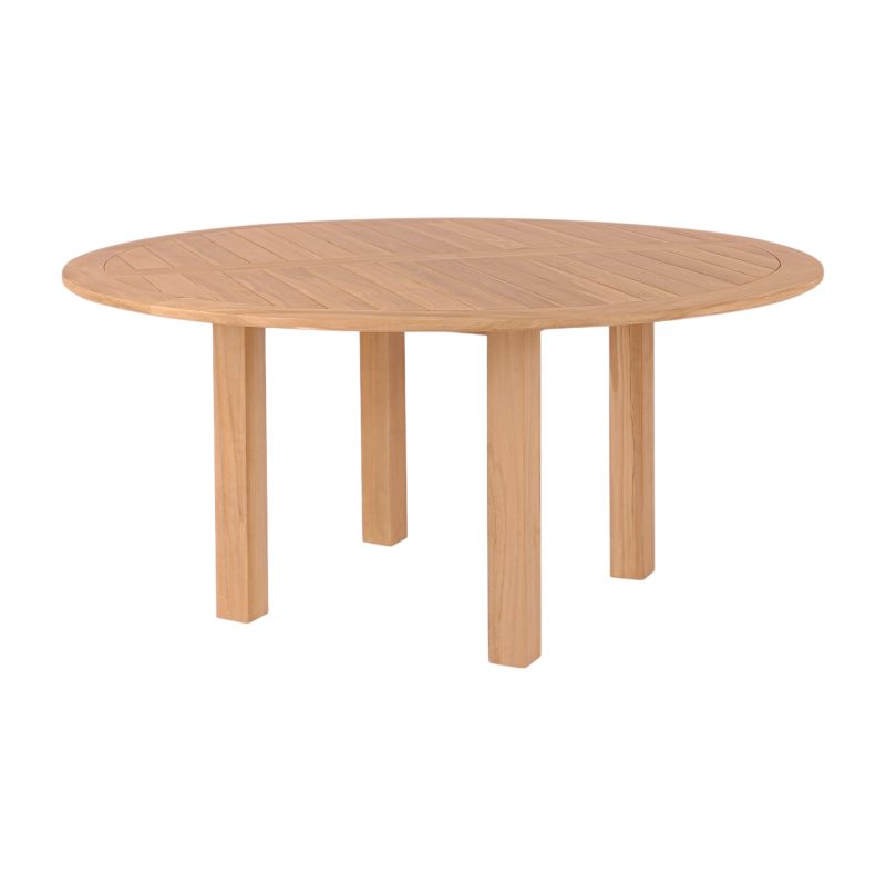 Balmoral Round Outdoor Teak Table 160cm IMG2