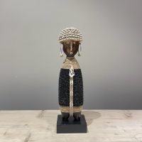 Beaded doll Black C Front