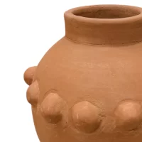 CARMEL DOT TERRACOTTA VASE CC-25A-7049 IMG3
