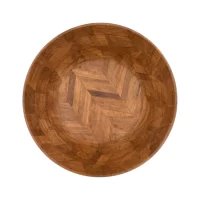 CHEVRON LARGE TIMBER BOWL ZO-2510-155A IMG1