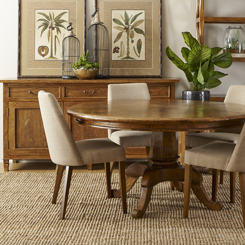 Cau Round Dining Table Parquetry, Round Dining Table Sets Australia