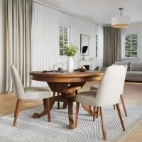 Chateau toffee Finish Parquetry 125cm 2