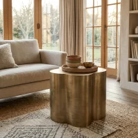 Cloud Side Table Brass IMG1