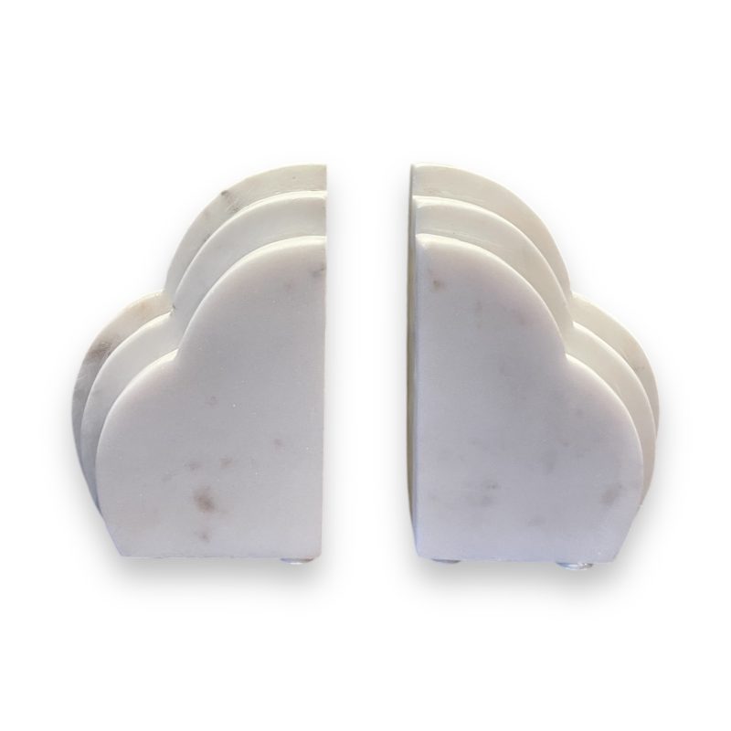 Clouds marble bookends IMG4