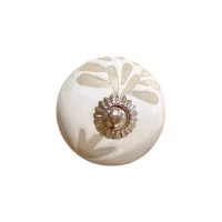 DC201SH MEADOW WHITE CERAMIC KNOB IMG3