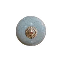 DC204SH BLUEBELL PLAIN CERAMIC KNOB IMG1