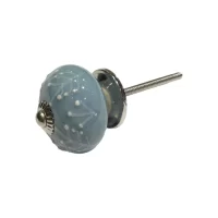 DC207SH BLUE SNOWFLAKE CERAMIC KNOB IMG3