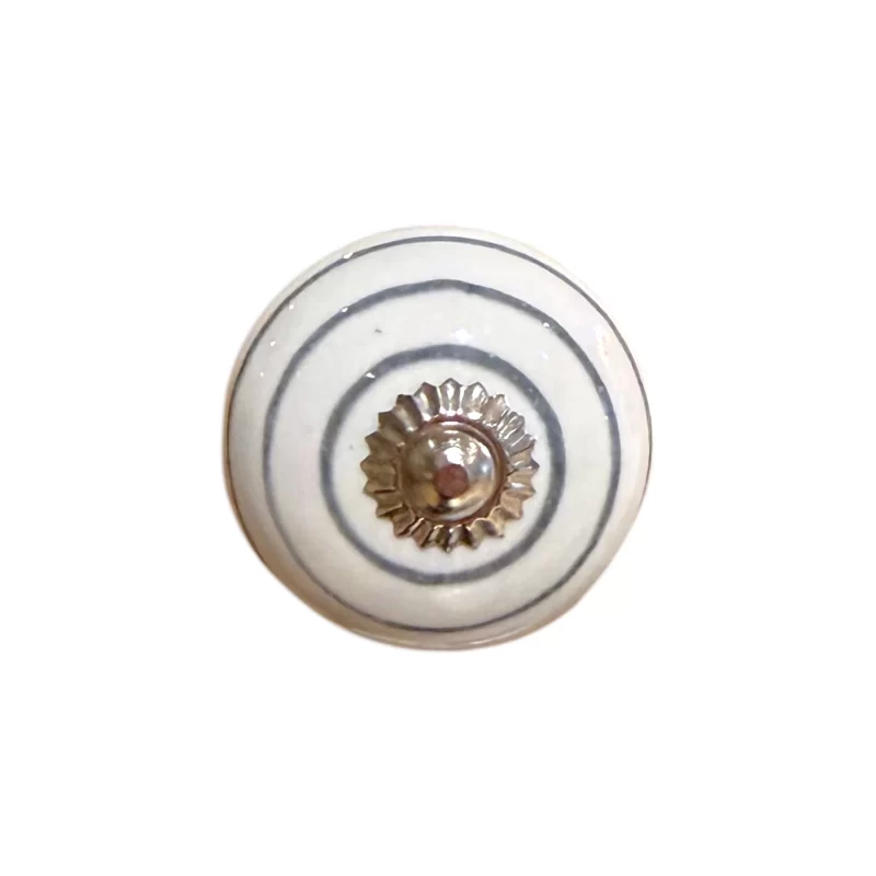 DC209SH BLUE SWIRL CERAMIC KNOB IMG1