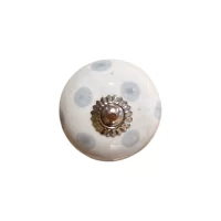 DC210SH BABY BLUE DOTTY CERAMIC KNOB IMG1