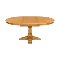 Deauville Round Extension Table Natural IMG3