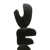 Decor Balance Sculpture On Base - Black IMG2