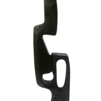Decor Fluid Sculpture On Base - Black IMG2
