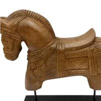 Decor Mango Wood Horse On Base IMG3