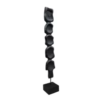 Decor Totem On Base - Black IMG2
