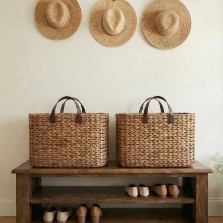 Entryway - Hamilton Shoe Storage Bench with Hats Overhead copy resize