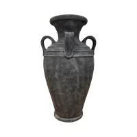 Eros Black Terracotta Urn IMG1