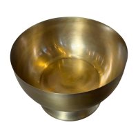 Footed Punch Bowl Gold AL-37347BR IMG2m