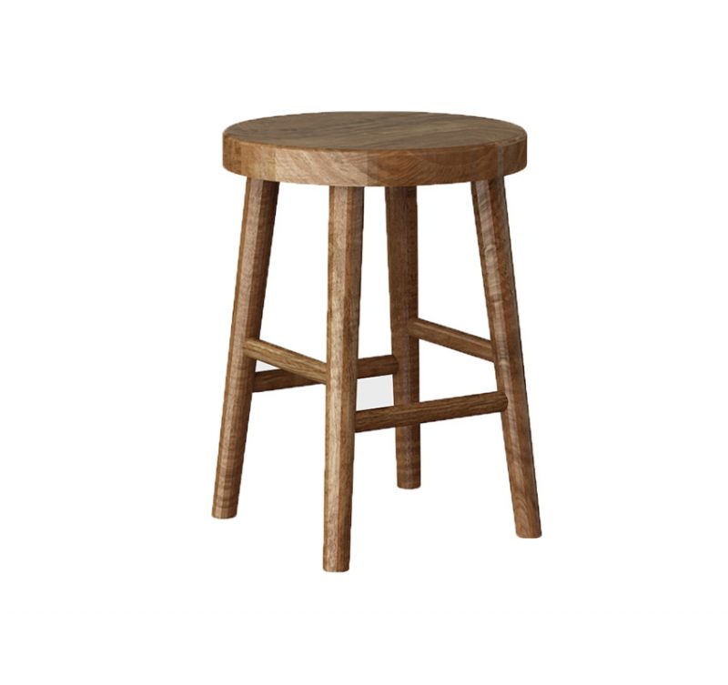 Hamilton 50cm barstool timber wooden stool