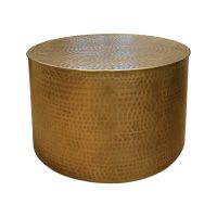 Hammered Coffee Table Brass AL-37409 IMG1