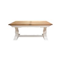 Hamptons Extension White Base 180-280 Plain Top AG08-180-WHITE FRONT VIEW