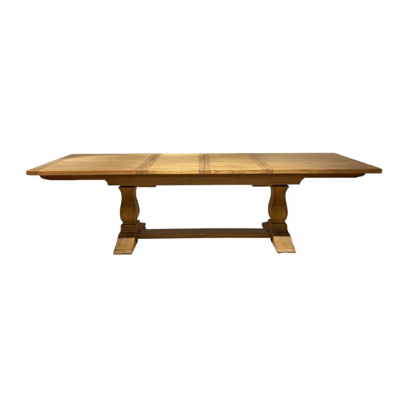 Hamptons Extension table 180 natural leg base IMG4