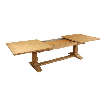 Hamptons Extension table 210 natural leg base IMG1