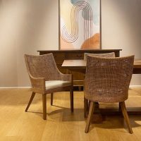 Hamptons Newport Rattan Chair - mood