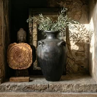 Hugo Brown Terracotta Urn2