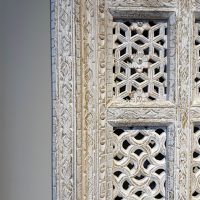 Indian Carved Timber Wall Panel 12 Squares 90 x 120 SR9823 IMG4