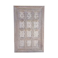 Indian Carved Timber Wall Panel 12 Squares 90 x 120 SR9823 IMG6